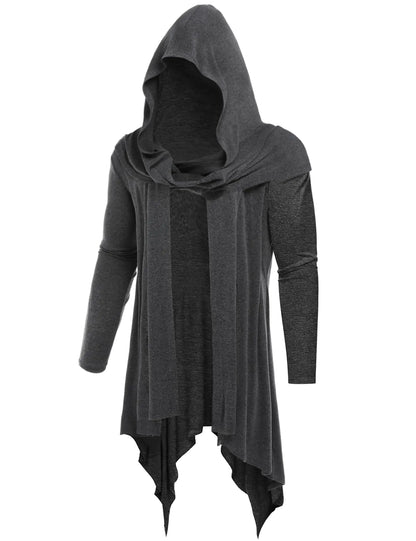 mens cardigan sweater mens sweater cardigan Mens Casual Long Sleeve Shawl Collar Cardigan Supersoft mens cardigan long men cardigan hoodie Shawl-Collar Mens long-sleeved hooded cardigan
